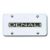 Automotive Gold License Plate - Denali Stainless Steel - DENNGC