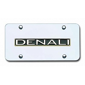 Automotive Gold License Plate - Denali Stainless Steel - DENNGC