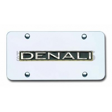 Automotive Gold License Plate - Denali Stainless Steel - DENNGC
