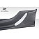 Extreme Dimensions Side Skirt - Primered Fiberglass Reinforced Plastic Black Set of 2 - 105961
