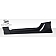 Extreme Dimensions Side Skirt - Primered Fiberglass Reinforced Plastic Black Set of 2 - 105961