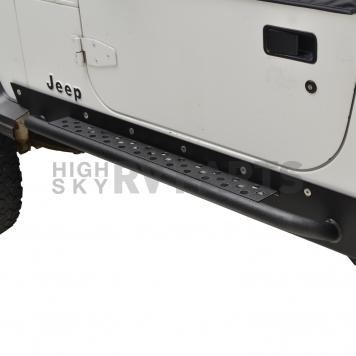 Paramount Automotive Rocker Panel Guard - Black Powder Coated Steel Set Of 2 - 510105-2