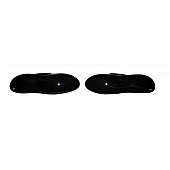 Auto Ventshade (AVS) Headlight Cover - Acrylic Smoke Full Cover Set Of 2 - 37651