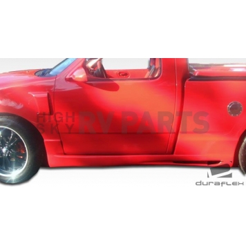 Extreme Dimensions Side Skirt - Primered Fiberglass Reinforced Plastic Black Set of 4 - 105690-4