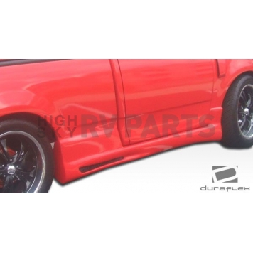 Extreme Dimensions Side Skirt - Primered Fiberglass Reinforced Plastic Black Set of 4 - 105690-6