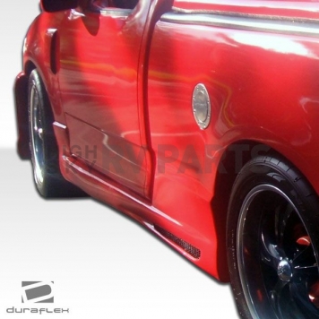 Extreme Dimensions Side Skirt - Primered Fiberglass Reinforced Plastic Black Set of 4 - 105690-7