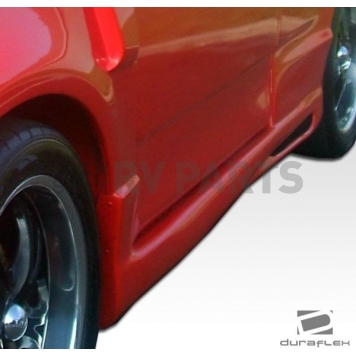 Extreme Dimensions Side Skirt - Primered Fiberglass Reinforced Plastic Black Set of 4 - 105690-8
