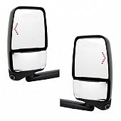 Velvac Exterior Mirror 1 Remote And 1 Manual Rectangular Black - 719379