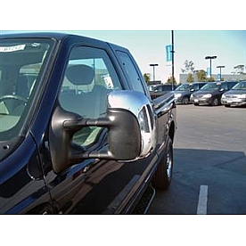 TFP (International Trim) Exterior Mirror Cover Driver And Passenger Side Silver Set Of 2 - 507