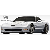 Extreme Dimensions Side Skirt - Primered Fiberglass Reinforced Plastic Black Set of 2 - 105696
