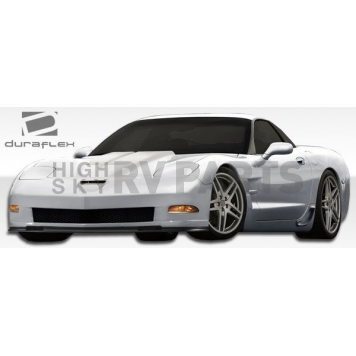 Extreme Dimensions Side Skirt - Primered Fiberglass Reinforced Plastic Black Set of 2 - 105696