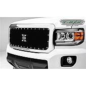 T-Rex Truck Products Grille Insert - Mesh Rectangular Black Powder Coated Steel - 6713711