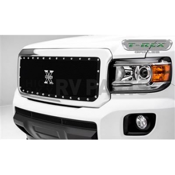 T-Rex Truck Products Grille Insert - Mesh Rectangular Black Powder Coated Steel - 6713711