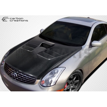Extreme Dimensions Hood - Gloss Carbon Fiber Black - 107067-1