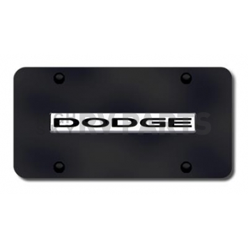 Automotive Gold License Plate - Dodge Stainless Steel - DODNCB