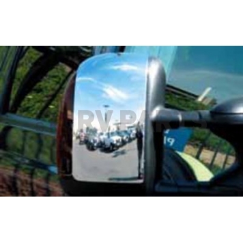 TFP (International Trim) Exterior Mirror Cover Driver And Passenger Side Silver Set Of 2 - 508