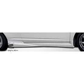 Extreme Dimensions Side Skirt - Primered Fiberglass Reinforced Plastic Black Set of 2 - 105756