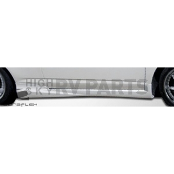 Extreme Dimensions Side Skirt - Primered Fiberglass Reinforced Plastic Black Set of 2 - 105756