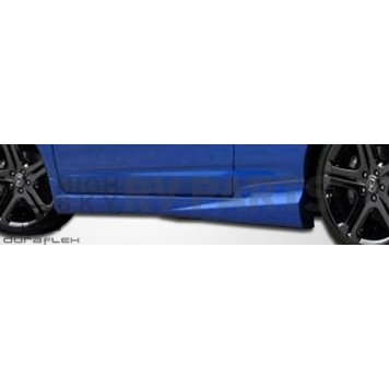Extreme Dimensions Side Skirt - Primered Fiberglass Reinforced Plastic Black Set of 2 - 105756-5