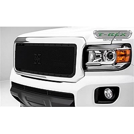 T-Rex Truck Products Grille Insert - Mesh Rectangular Black Powder Coated Steel - 6713711BR
