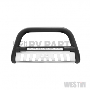 Westin Automotive Bull Bar Tube 3 Inch Black Textured Powder Coated  Steel - 321605L-2