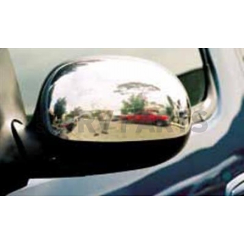TFP (International Trim) Exterior Mirror Cover Driver And Passenger Side Silver Set Of 2 - 509