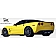 Extreme Dimensions Side Skirt - Primered Fiberglass Reinforced Plastic Black Set of 2 - 105769