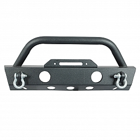 Paramount Automotive Bumper Stubby 1-Piece Design Black - 510350
