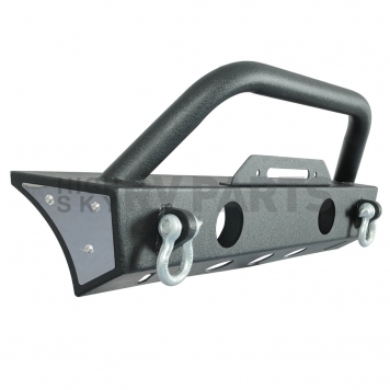 Paramount Automotive Bumper Stubby 1-Piece Design Black - 510350-1