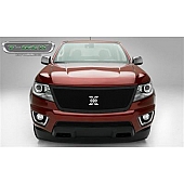 T-Rex Truck Products Grille Insert - Honey Comb Rectangular Black Powder Coated Carbon Steel - 6712671