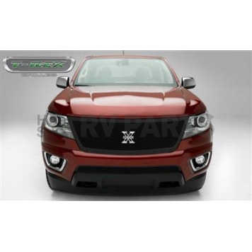 T-Rex Truck Products Grille Insert - Honey Comb Rectangular Black Powder Coated Carbon Steel - 6712671
