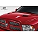 Extreme Dimensions Hood - Primered Fiberglass Black - 107103