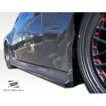 Extreme Dimensions Side Skirt - Primered Fiberglass Reinforced Plastic Black Set of 2 - 105905-6