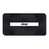 Automotive Gold License Plate - Jeep Stainless Steel - JEENCB