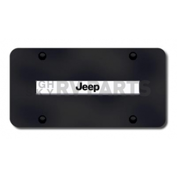 Automotive Gold License Plate - Jeep Stainless Steel - JEENCB