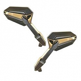 CIPA USA Exterior Mirror Chrome Plated Set Of 2 - 01949