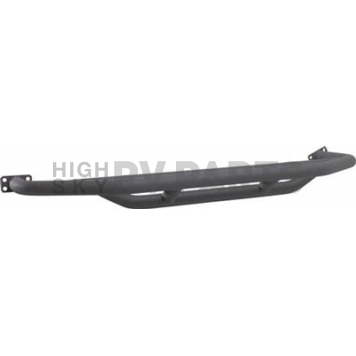 Smittybilt Rocker Panel Guard - Round Tube Steel Black Textured Powder Coated - 76632