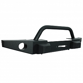 Paramount Automotive Bumper Direct-Fit 1-Piece Design Black - 510352