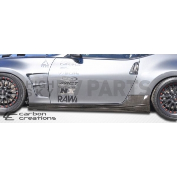 Extreme Dimensions Side Skirt - Gloss Carbon Fiber Black Set of 2 - 105906