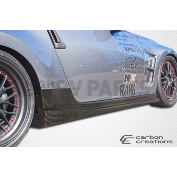 Extreme Dimensions Side Skirt - Gloss Carbon Fiber Black Set of 2 - 105906-2