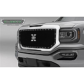 T-Rex Truck Products Grille Insert - Mesh Rectangular Black Powder Coated Steel - 6712131