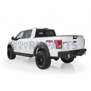 Smittybilt Rocker Panel Guard - Round Tube Steel Black Matte Textured Powder Coated - 616833