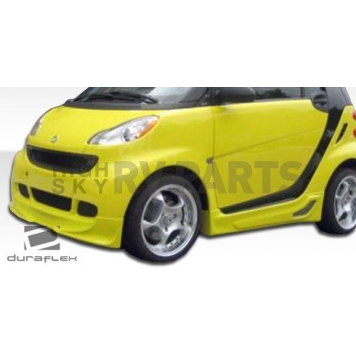 Extreme Dimensions Side Skirt - Primered Fiberglass Reinforced Plastic Black Set of 2 - 105668-2