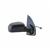 K-Source Exterior Mirror Electric OEM Black Single - 61073F