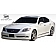 Extreme Dimensions Side Skirt - Primered Fiberglass Reinforced Plastic Black Set of 2 - 105672