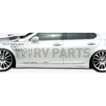 Extreme Dimensions Side Skirt - Primered Fiberglass Reinforced Plastic Black Set of 2 - 105672-1