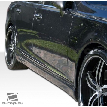 Extreme Dimensions Side Skirt - Primered Fiberglass Reinforced Plastic Black Set of 2 - 105672-2