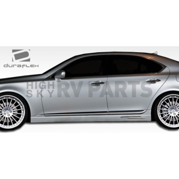 Extreme Dimensions Side Skirt - Primered Fiberglass Reinforced Plastic Black Set of 2 - 105672-5