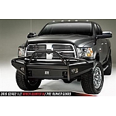 Fab Fours Bumper Premium 1-Piece Design Steel Black - DR10Q29621