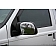 Putco Exterior Mirror Cover Driver And Passenger Side Silver ABS Plastic Set Of 2 - 401116